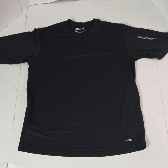 Salomon Acti-lite Men's Black Short Sleeve Tee - Picture 1 of 11